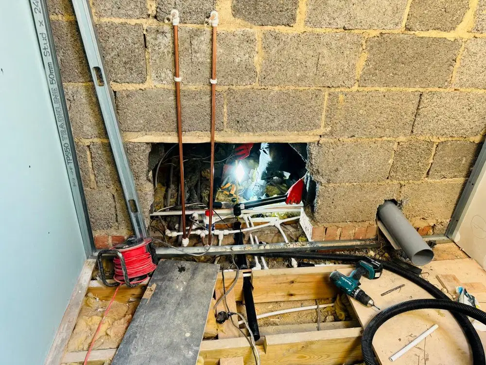 Extension and garage conversion project photo 15